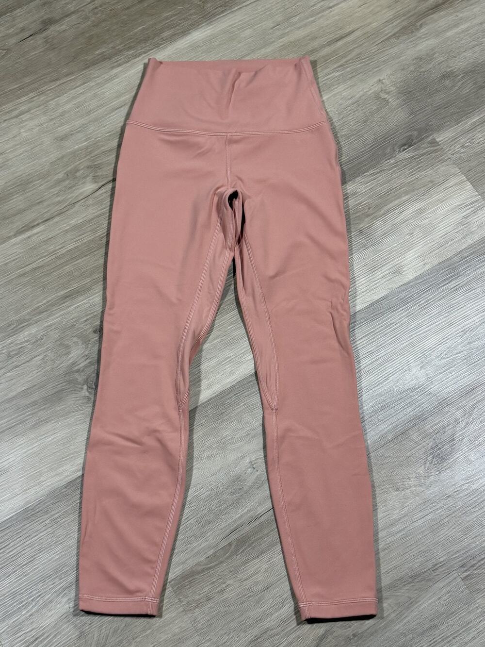 Lululemon Align High-Rise Pant Pockets Womens Size 4 Pink LW5DKAS